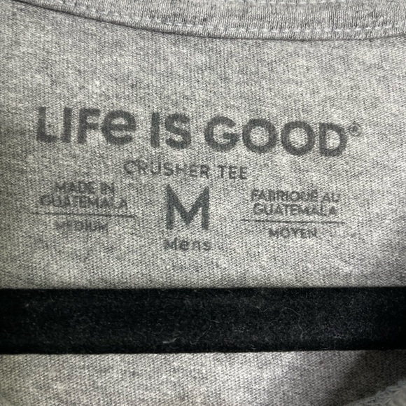 LIFE is Good Men's Flip Out Crusher Tee - Picture 4 of 6